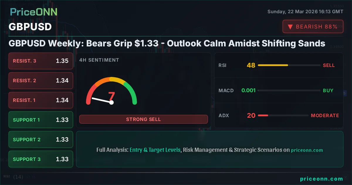 GBPUSD Technical Analysis | PriceONN