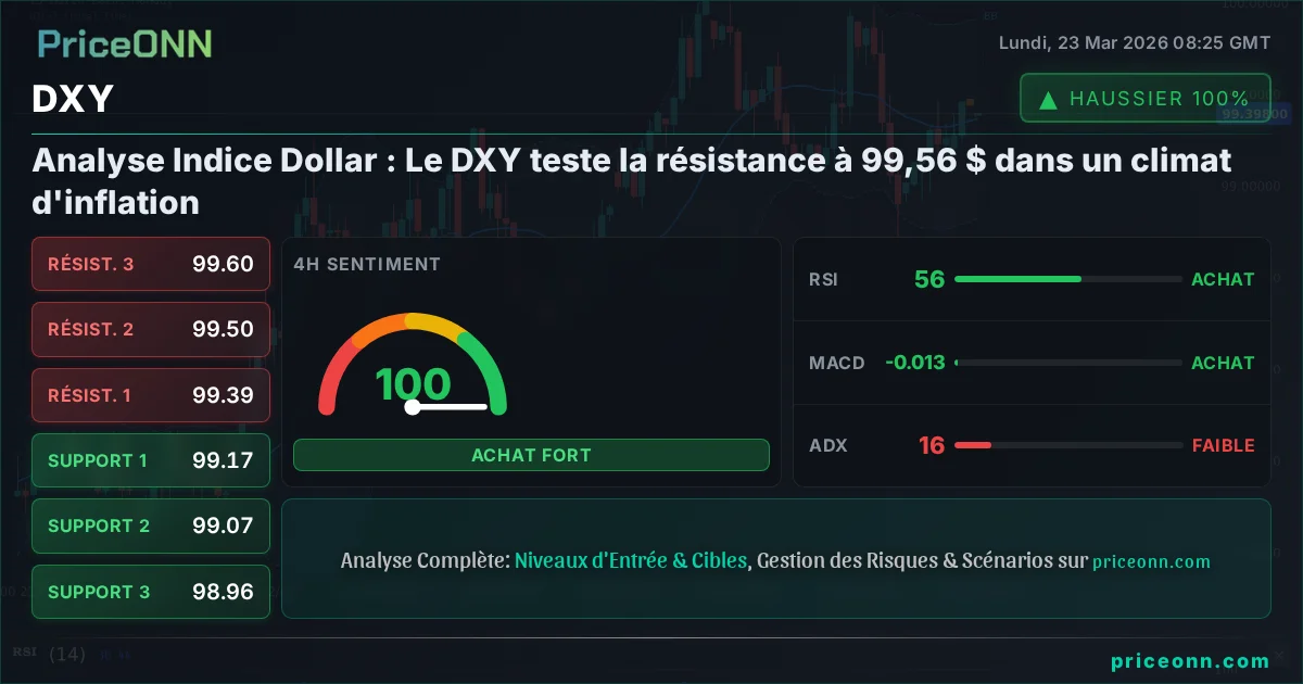 DXY Analyse Technique | PriceONN