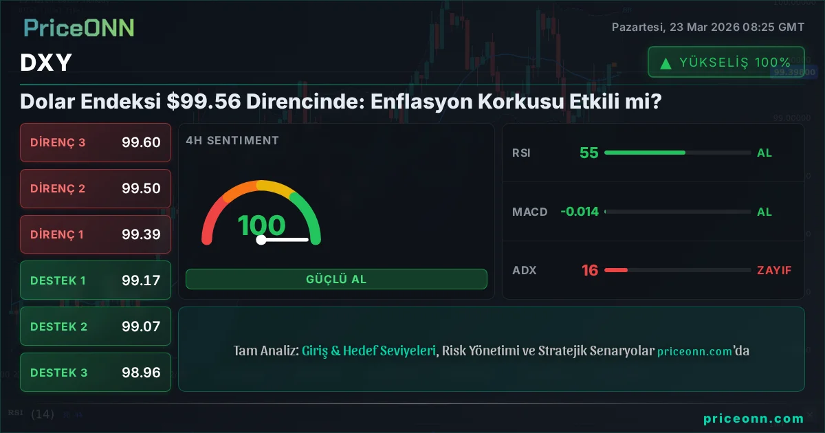 DXY Teknik Analiz | PriceONN