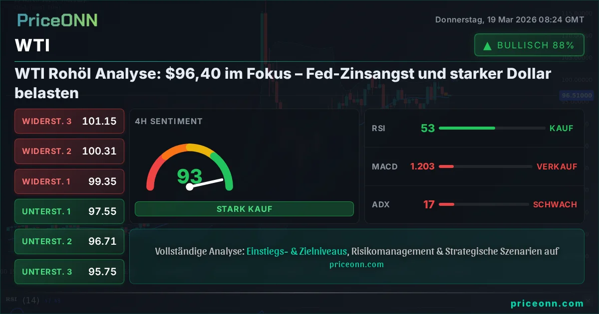 WTI Technische Analyse | PriceONN