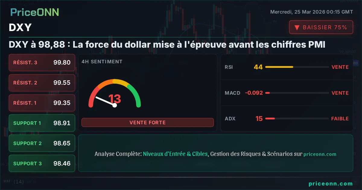 DXY Analyse Technique | PriceONN