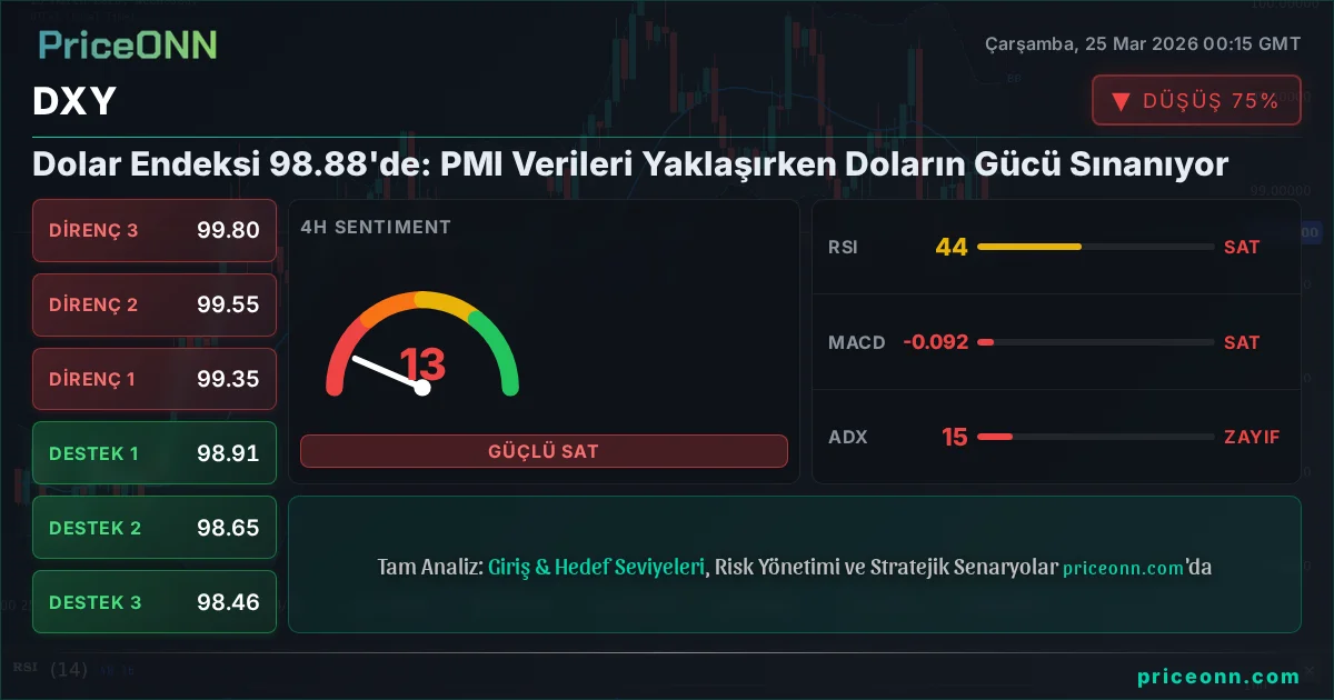 DXY Teknik Analiz | PriceONN