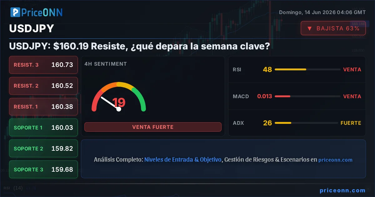 USDJPY Análisis Técnico | PriceONN