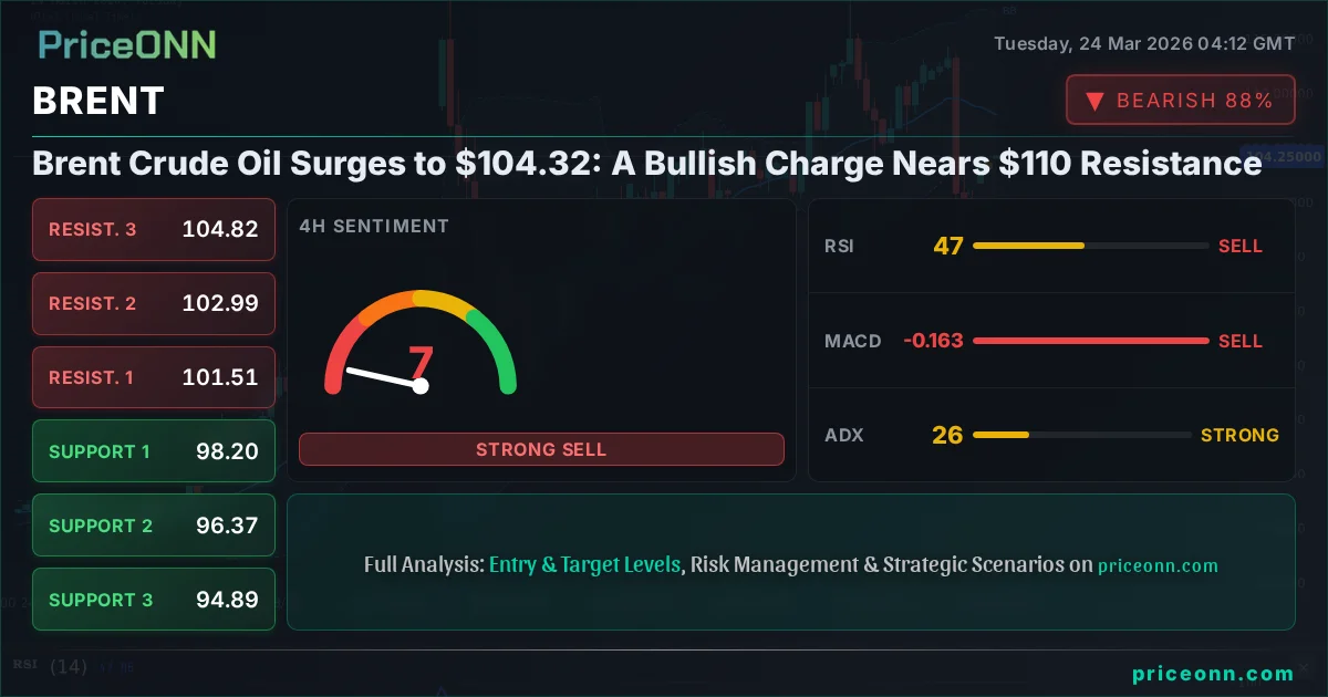 BRENT Technical Analysis | PriceONN