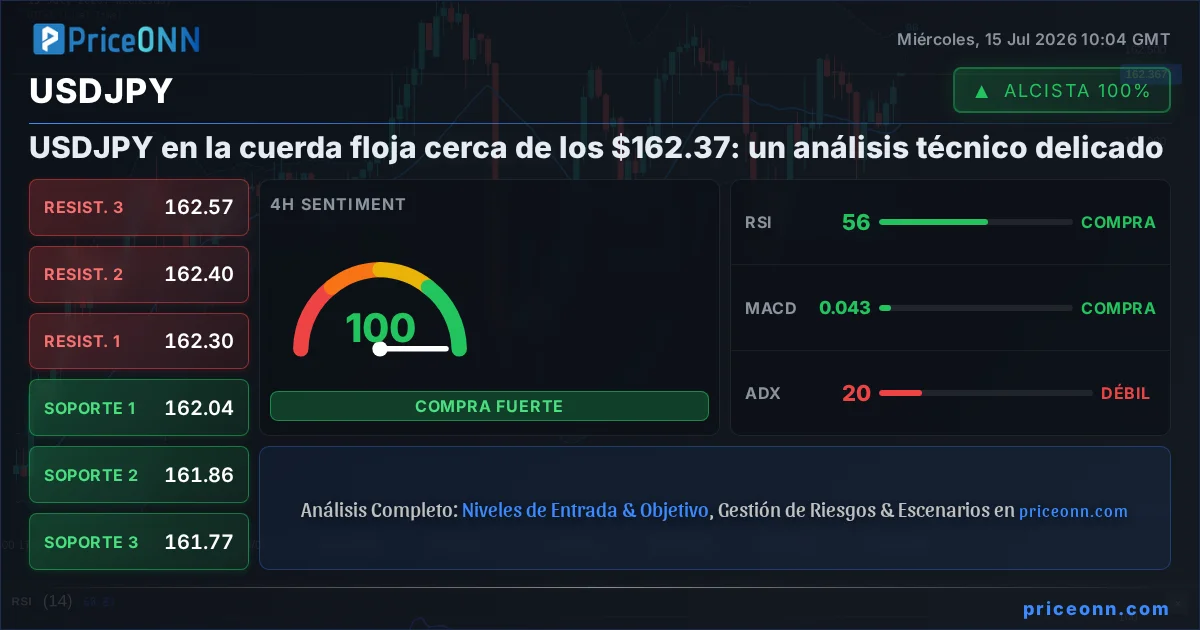 USDJPY Análisis Técnico | PriceONN