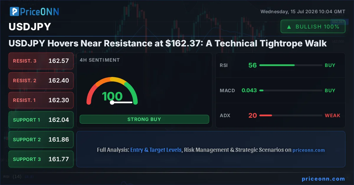 USDJPY Technical Analysis | PriceONN
