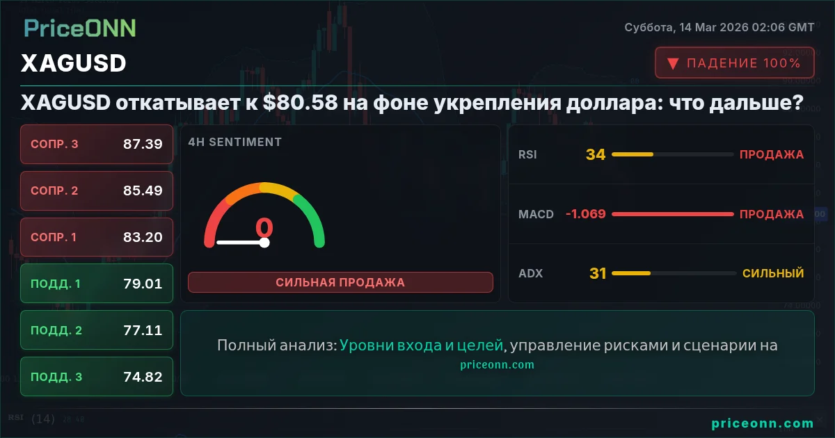 XAGUSD Insight Card