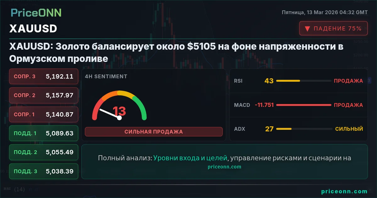 XAUUSD Insight Card