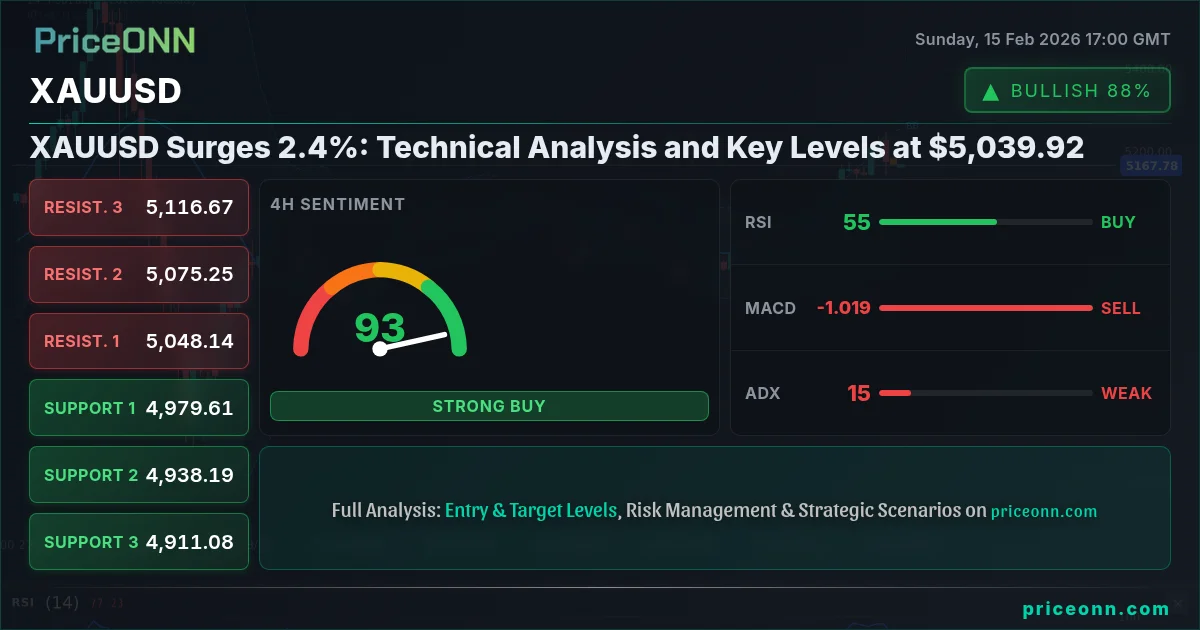 XAUUSD Insight Card