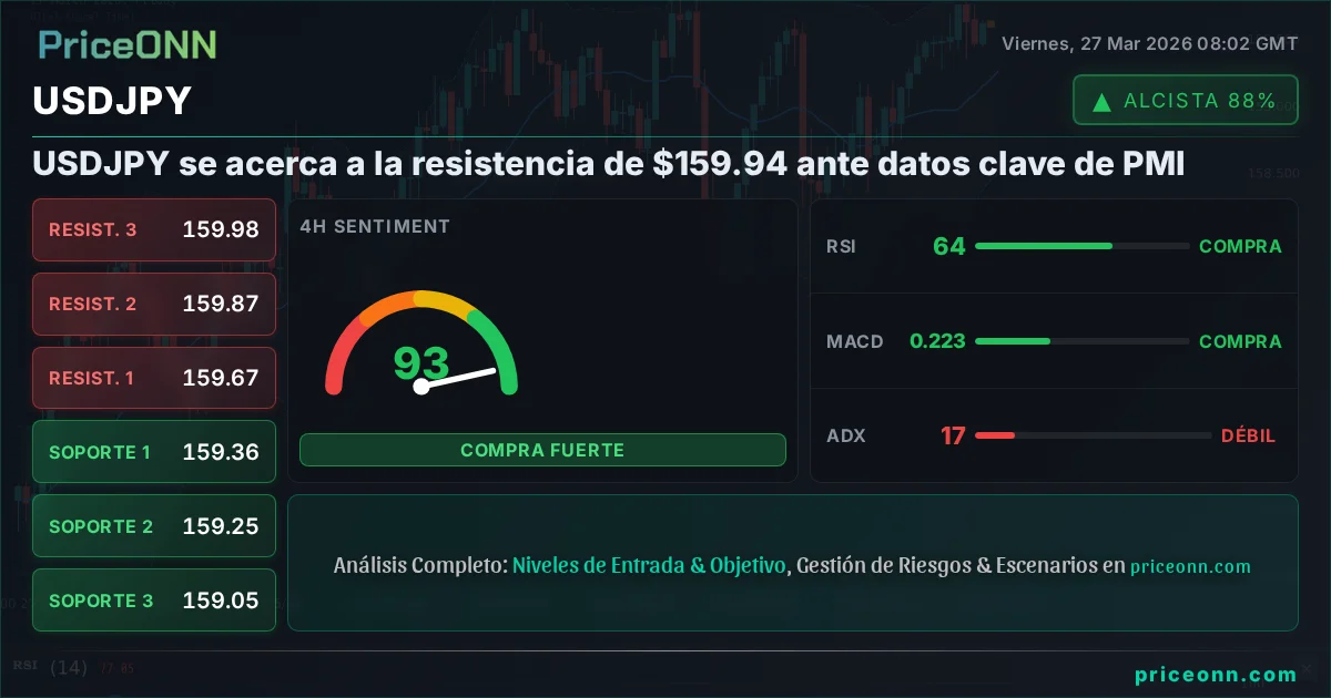 USDJPY Análisis Técnico | PriceONN