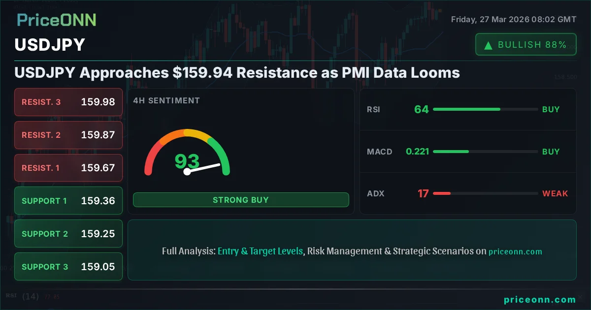 USDJPY Technical Analysis | PriceONN