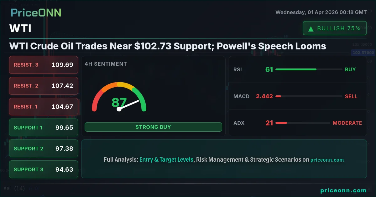 WTI Technical Analysis | PriceONN