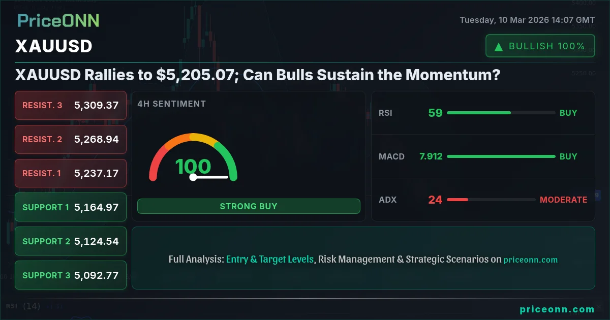 XAUUSD Insight Card