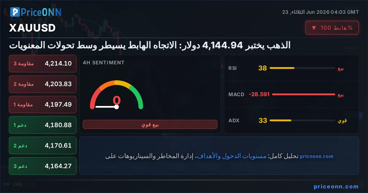 XAUUSD Insight Card