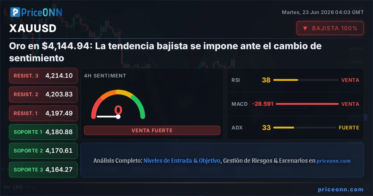 XAUUSD Insight Card