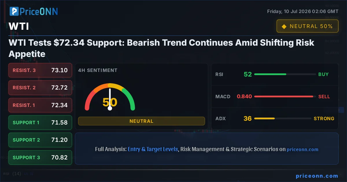 WTI Technical Analysis | PriceONN