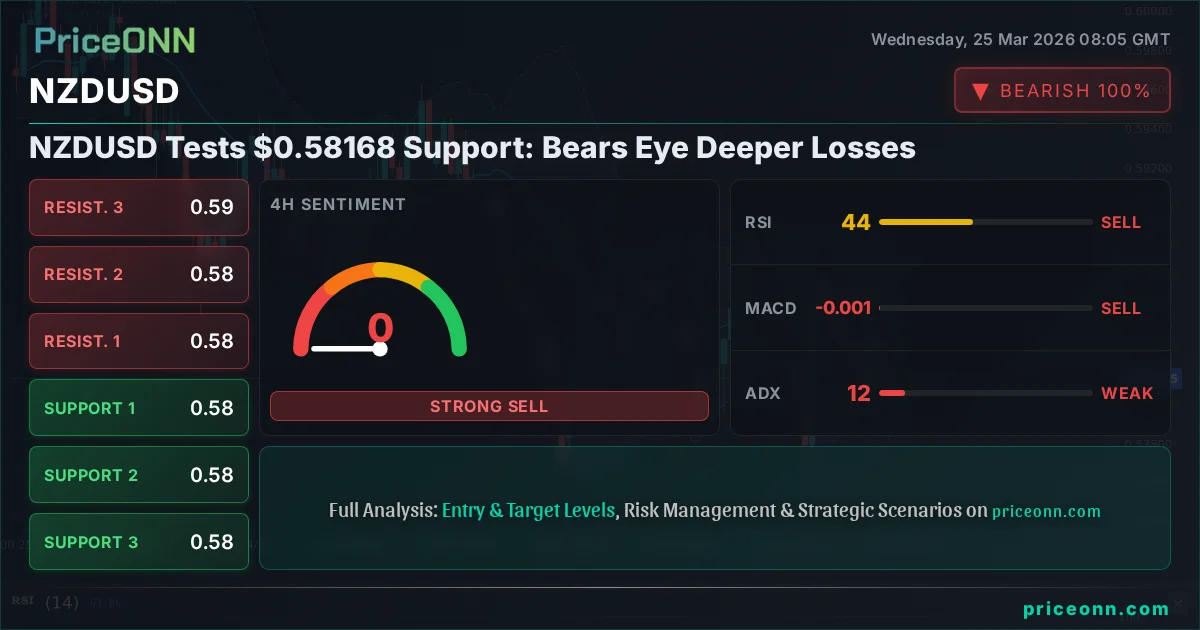 NZDUSD Technical Analysis | PriceONN