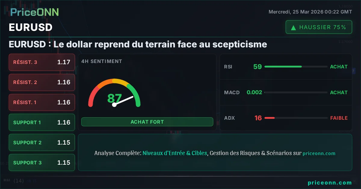 EURUSD Analyse Technique | PriceONN