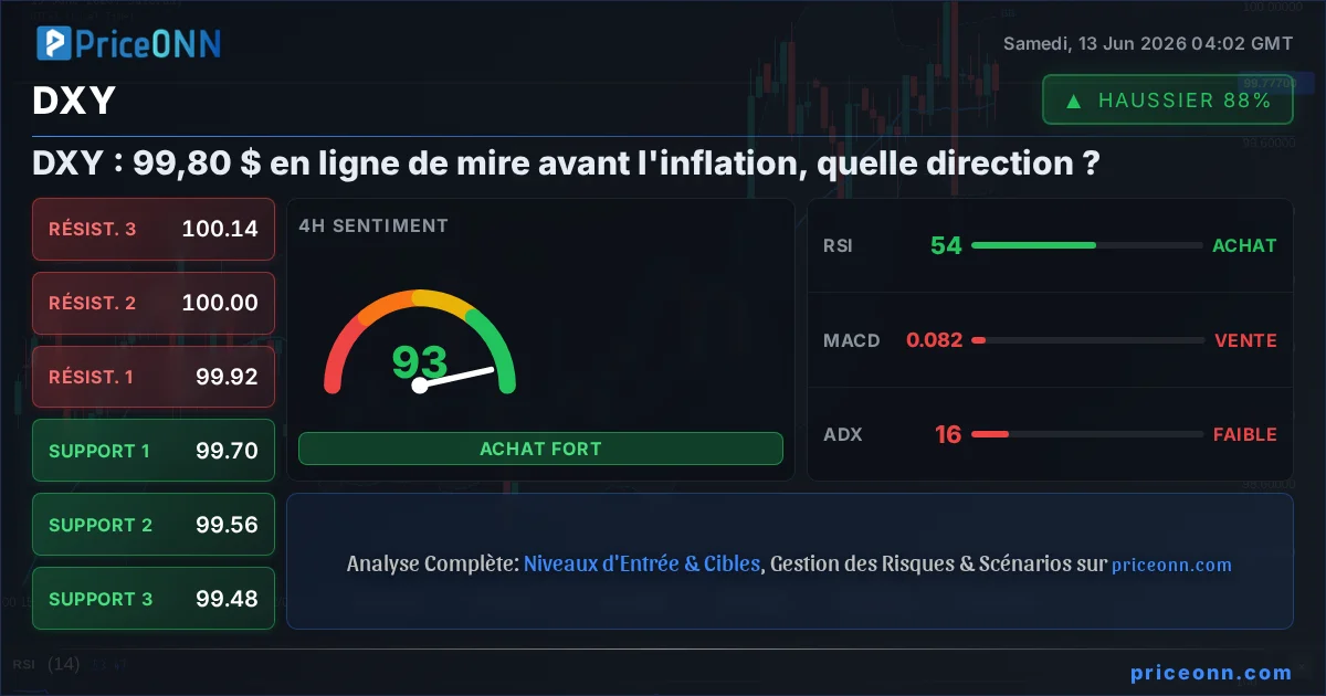 DXY Analyse Technique | PriceONN