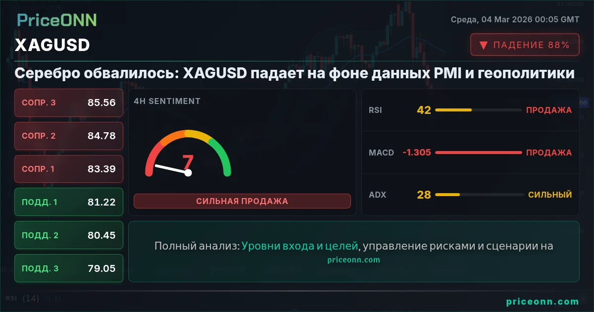 XAGUSD Insight Card
