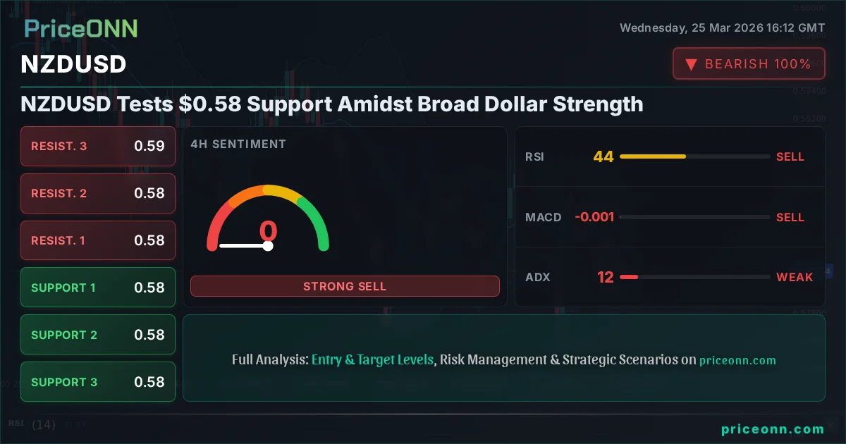 NZDUSD Technical Analysis | PriceONN