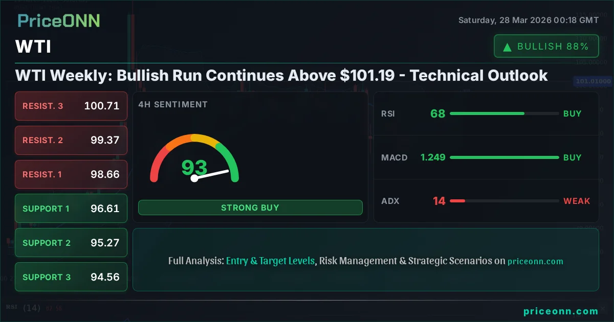 WTI Technical Analysis | PriceONN