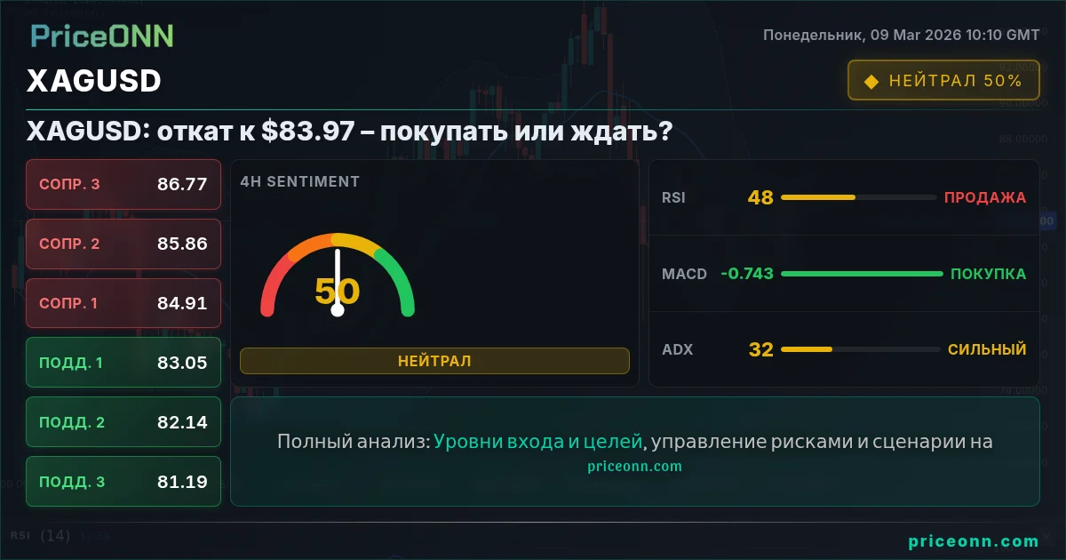 XAGUSD Insight Card