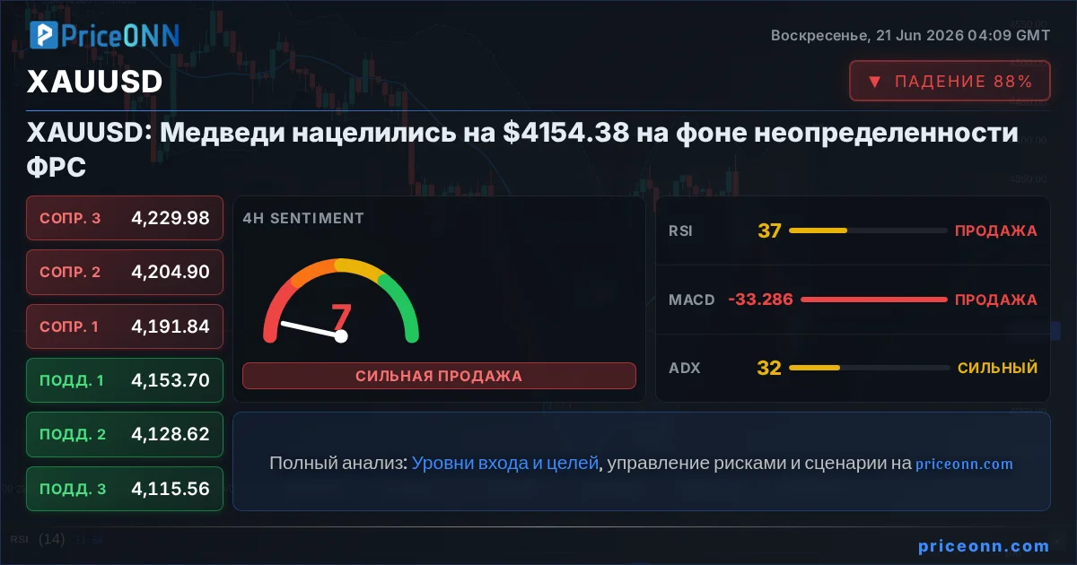 XAUUSD Insight Card