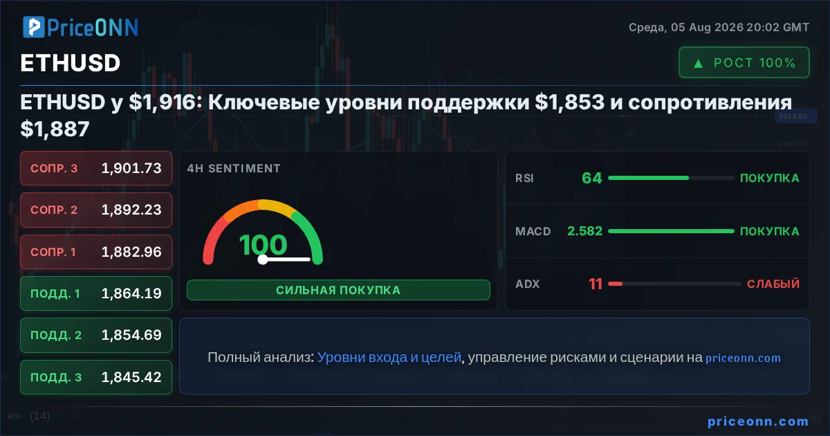 ETHUSD Insight Card