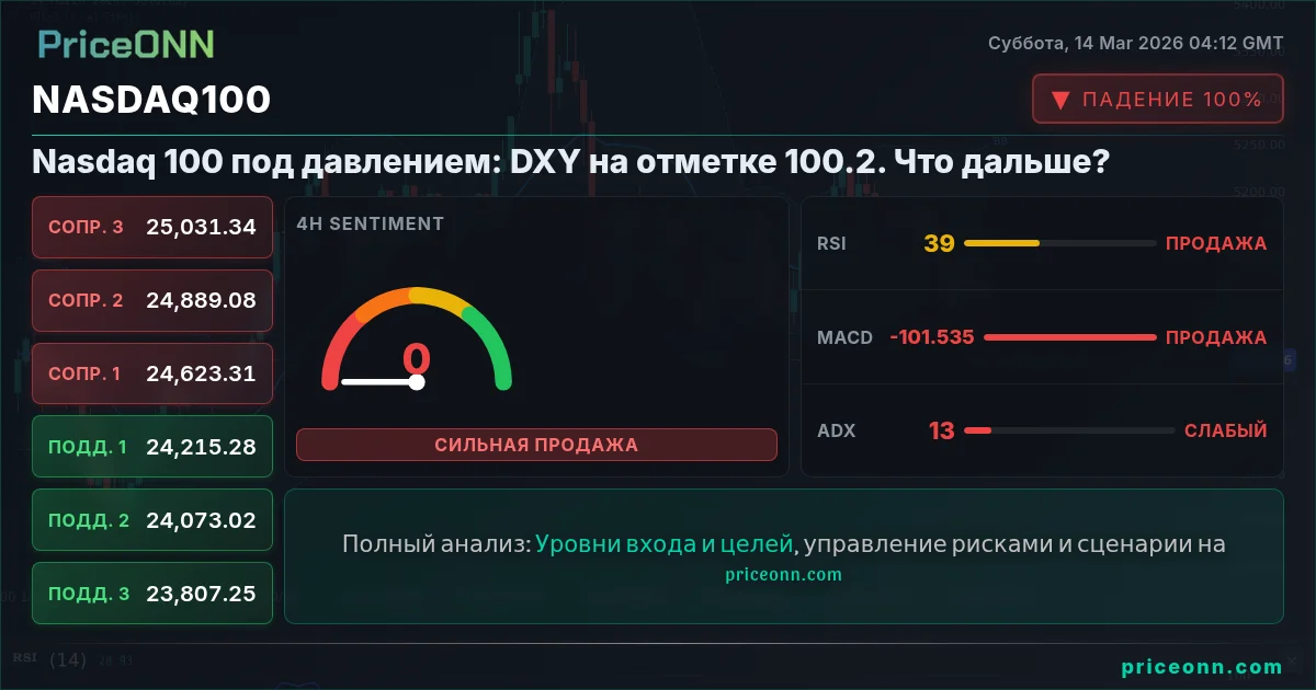 Nasdaq100 Insight Card