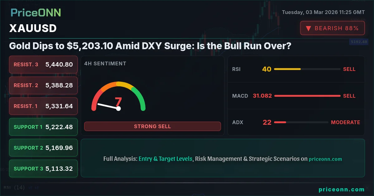 XAUUSD Insight Card