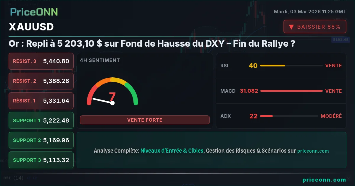 XAUUSD Insight Card