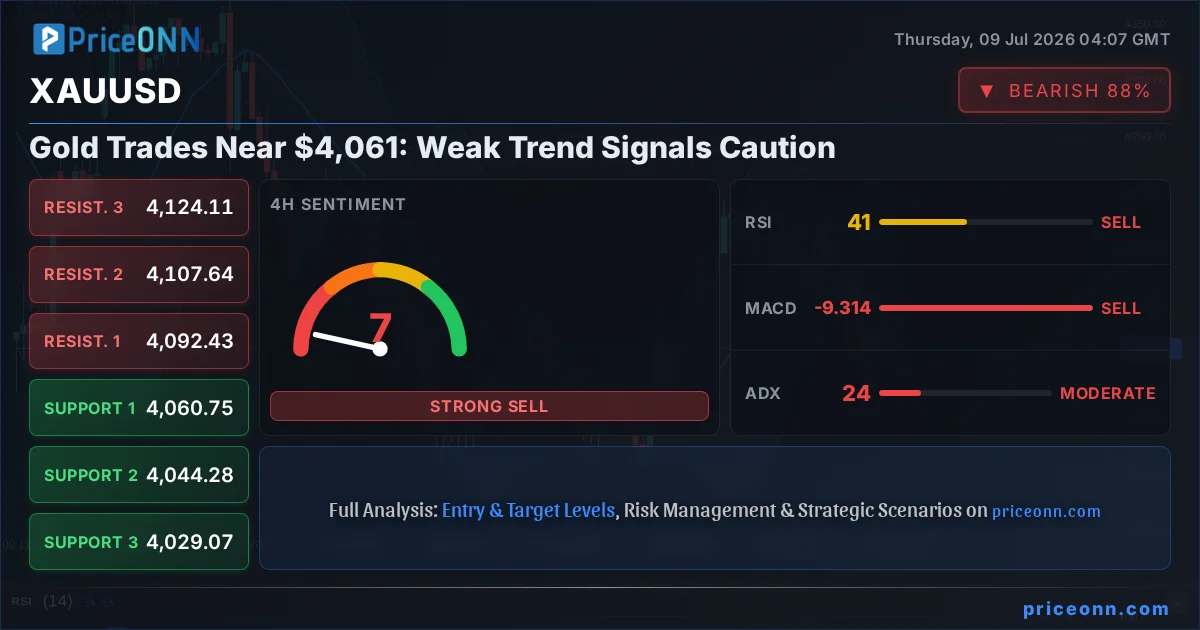 XAUUSD Insight Card