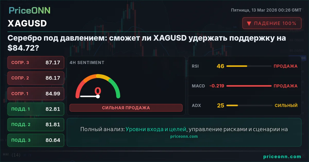 XAGUSD Insight Card
