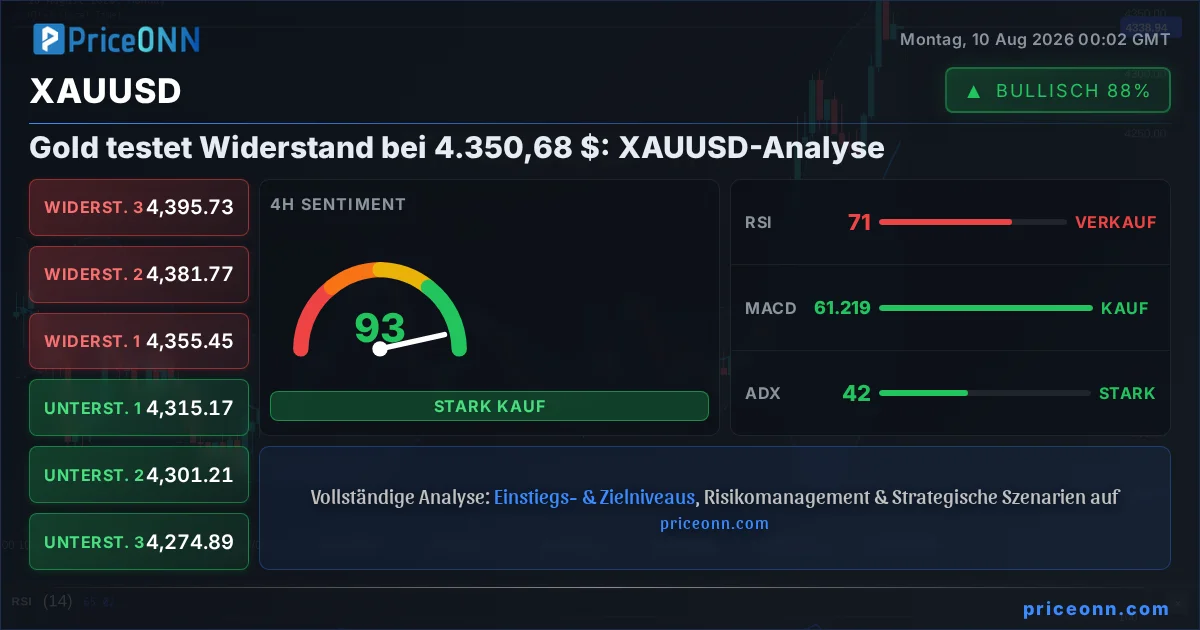 XAUUSD Insight Card