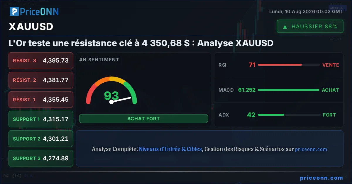 XAUUSD Insight Card
