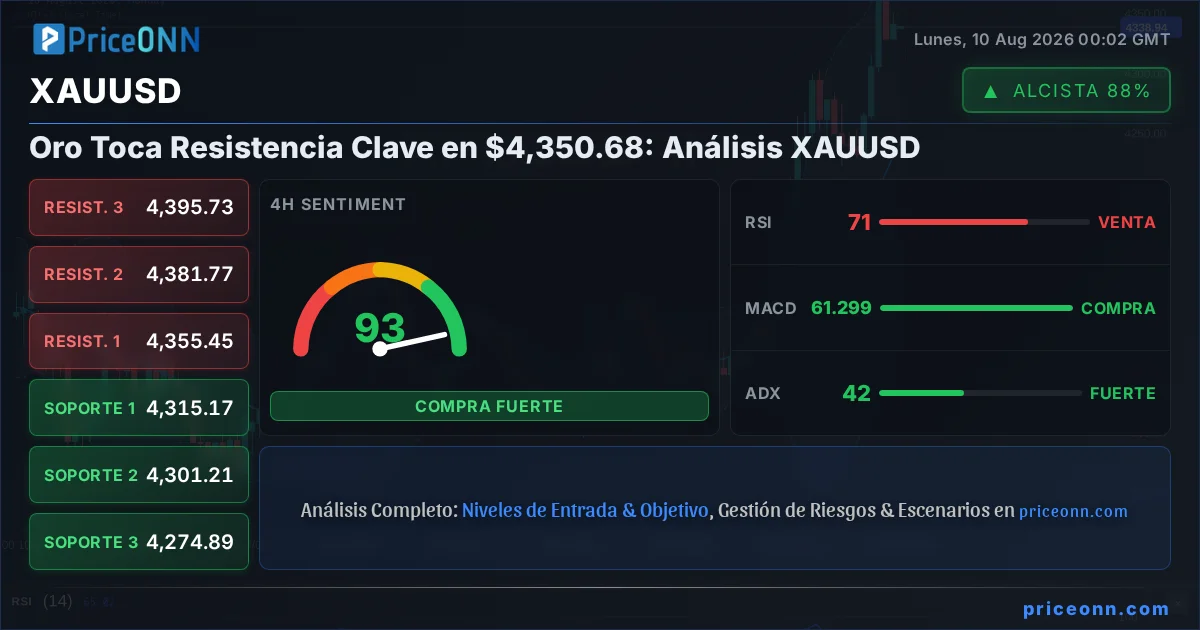 XAUUSD Insight Card