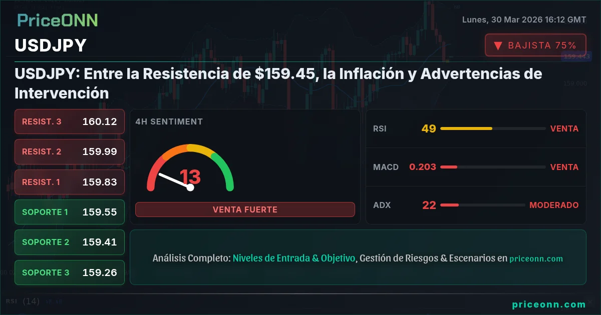 USDJPY Análisis Técnico | PriceONN