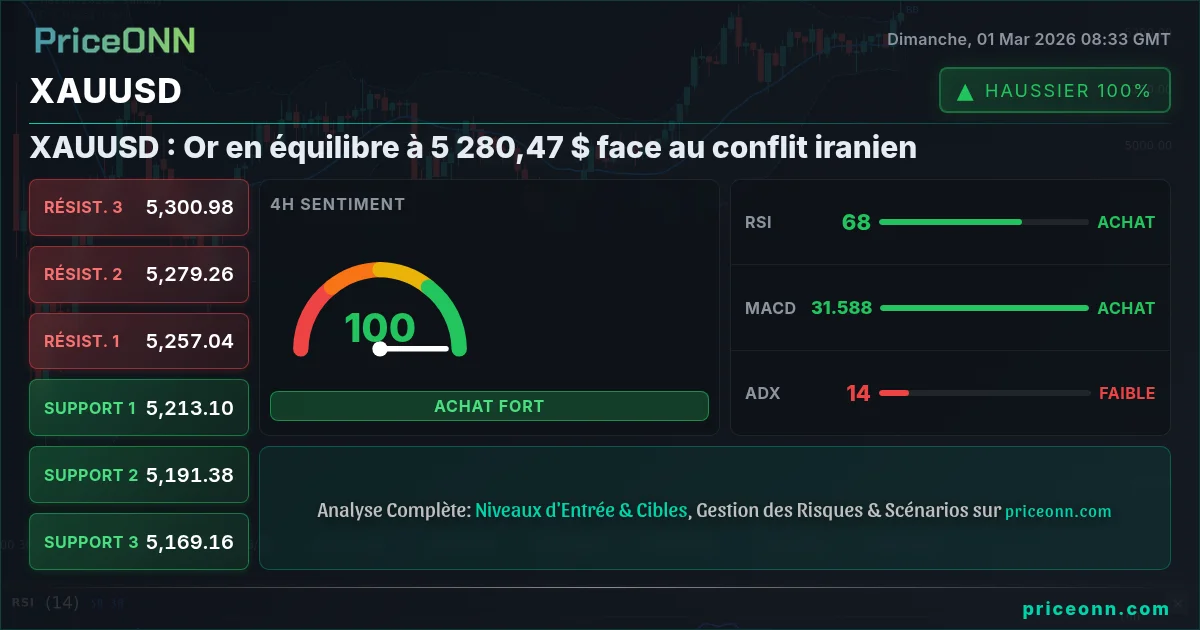 XAUUSD Insight Card