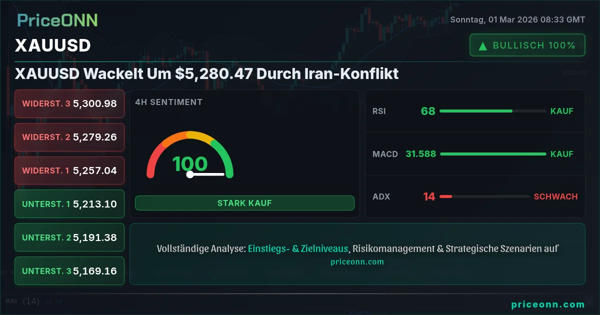 XAUUSD Insight Card