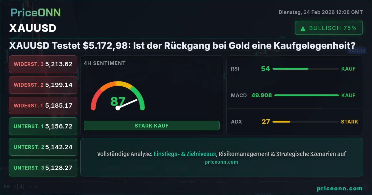 XAUUSD Insight Card