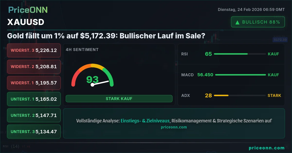 XAUUSD Insight Card