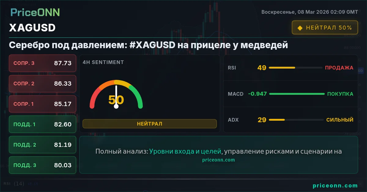 XAGUSD Insight Card