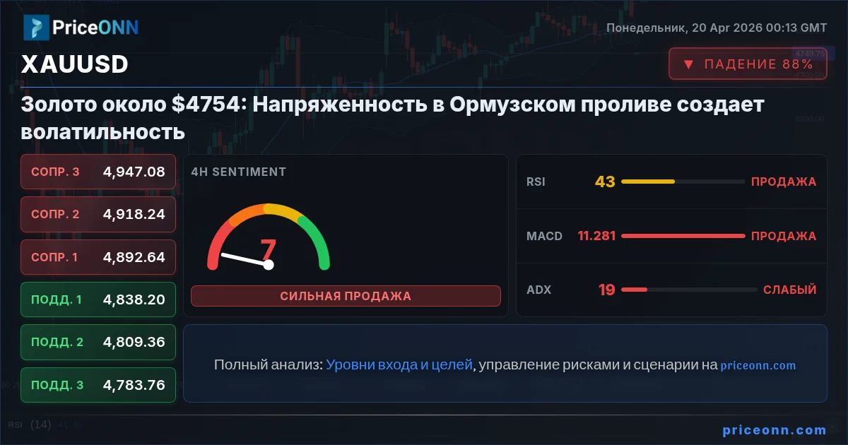 XAUUSD Insight Card