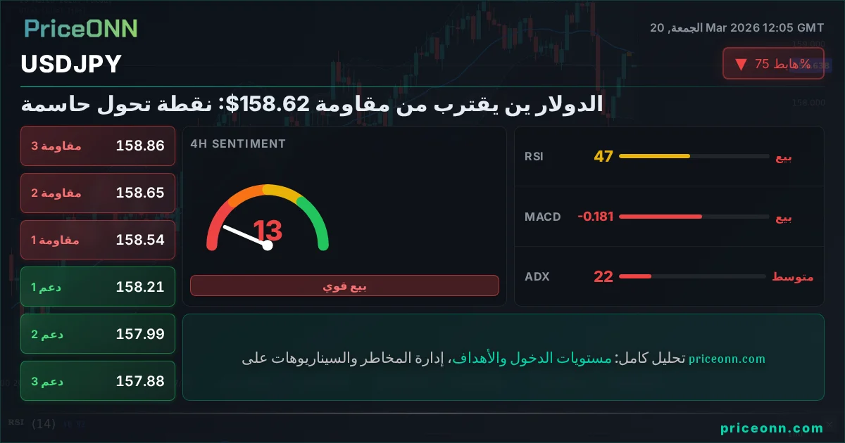 USDJPY التحليل الفني | PriceONN