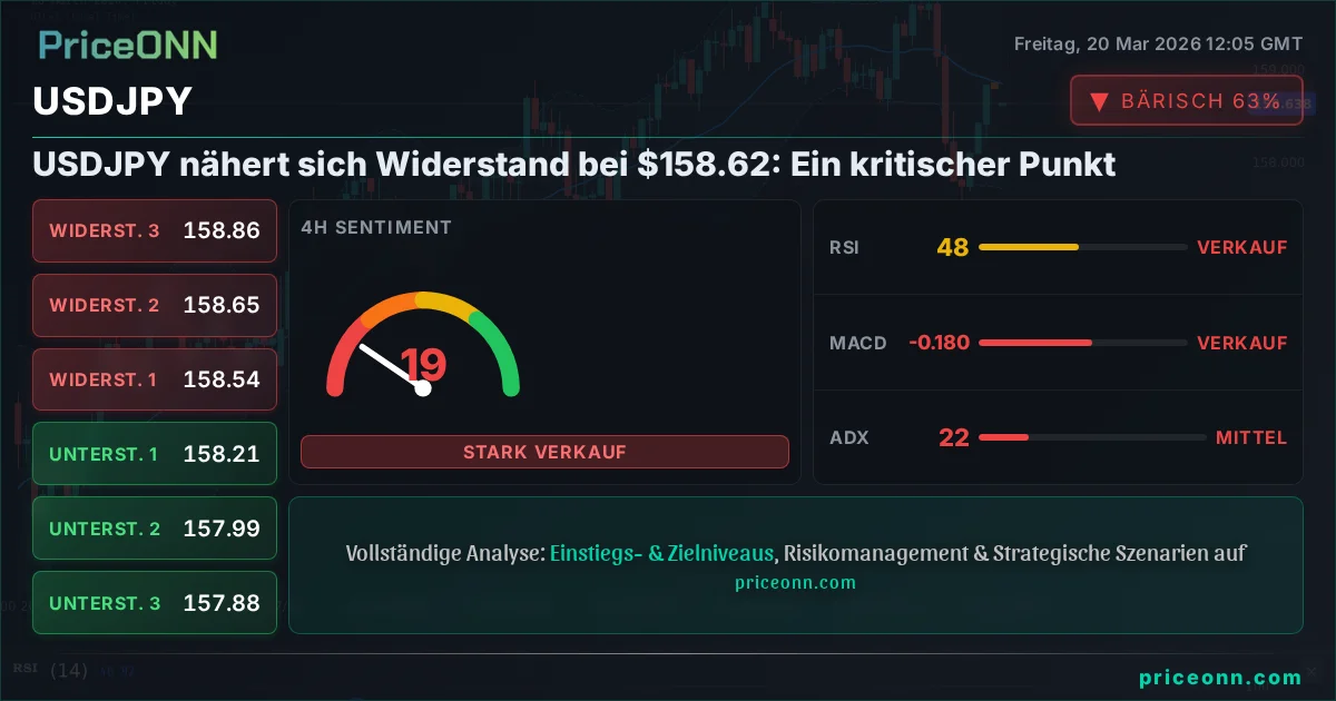 USDJPY Technische Analyse | PriceONN