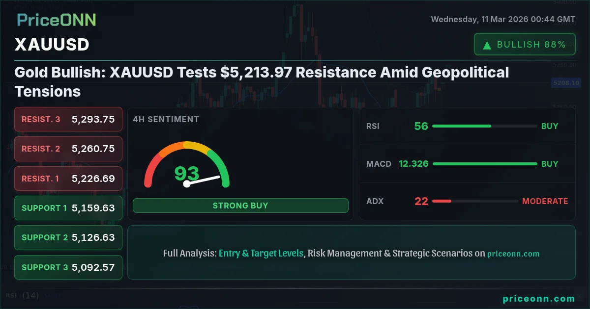 XAUUSD Insight Card