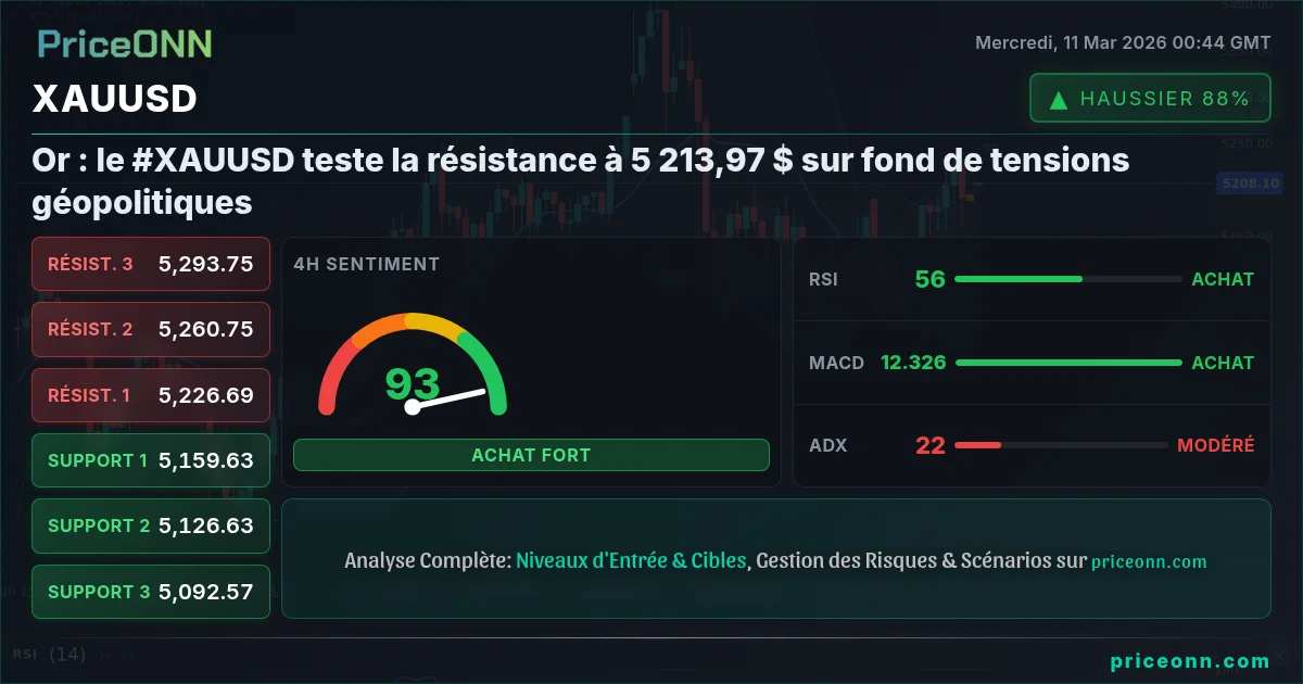XAUUSD Insight Card