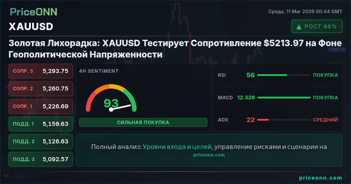 XAUUSD Insight Card