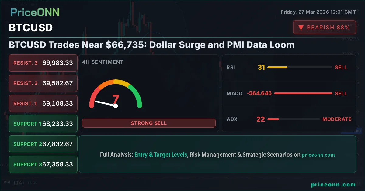BTCUSD Technical Analysis | PriceONN